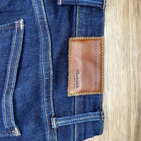 MADEWELL SKINNY JEANS WOMENS 25X32 BLUE - Picture 8 of 9